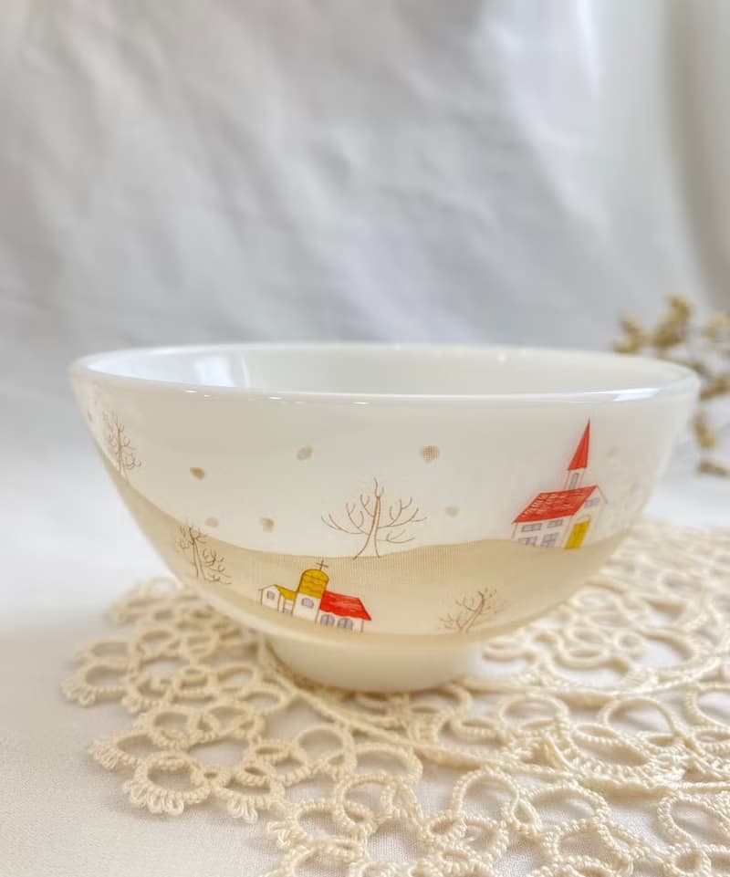 【好日戀物】台灣之光Opalcol正同特級白玉瓷碗6入組