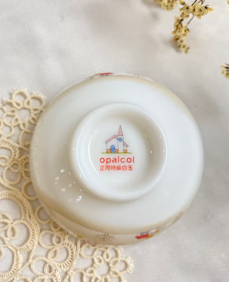 【好日戀物】台灣之光Opalcol正同特級白玉瓷碗6入組