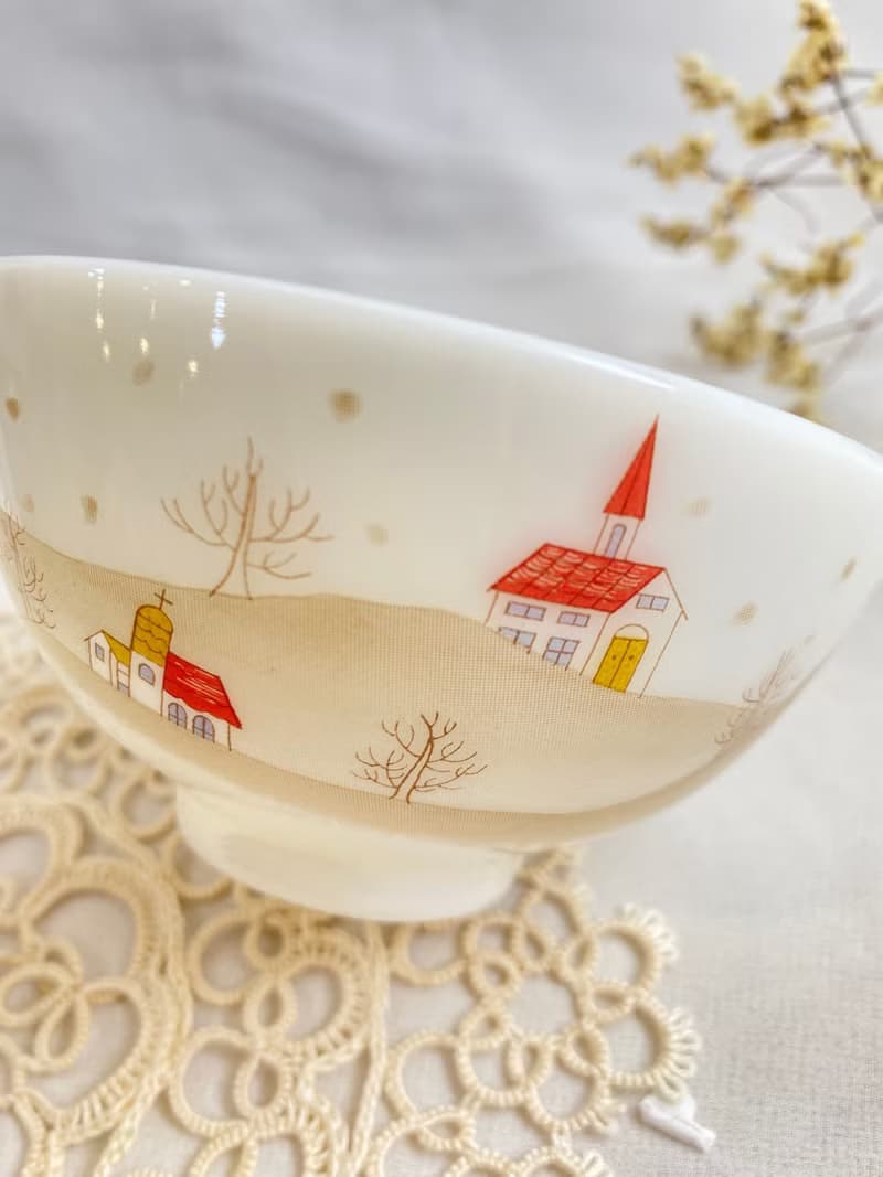 【好日戀物】台灣之光Opalcol正同特級白玉瓷碗6入組