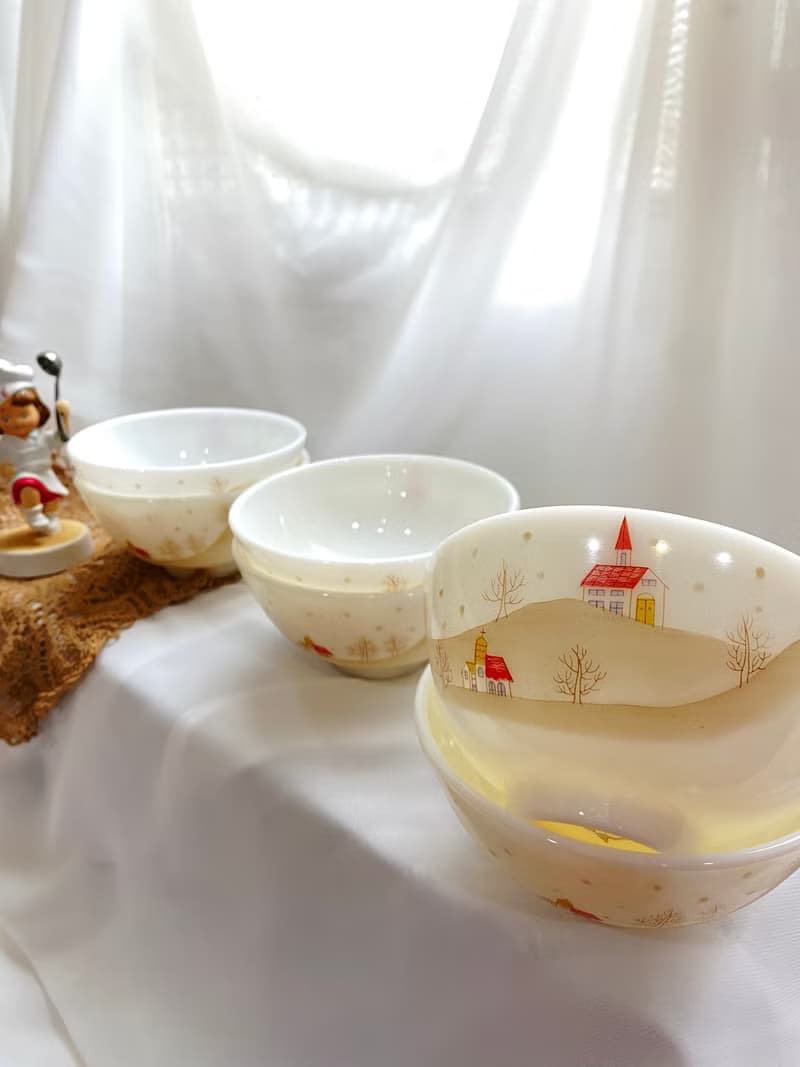 【好日戀物】台灣之光Opalcol正同特級白玉瓷碗6入組