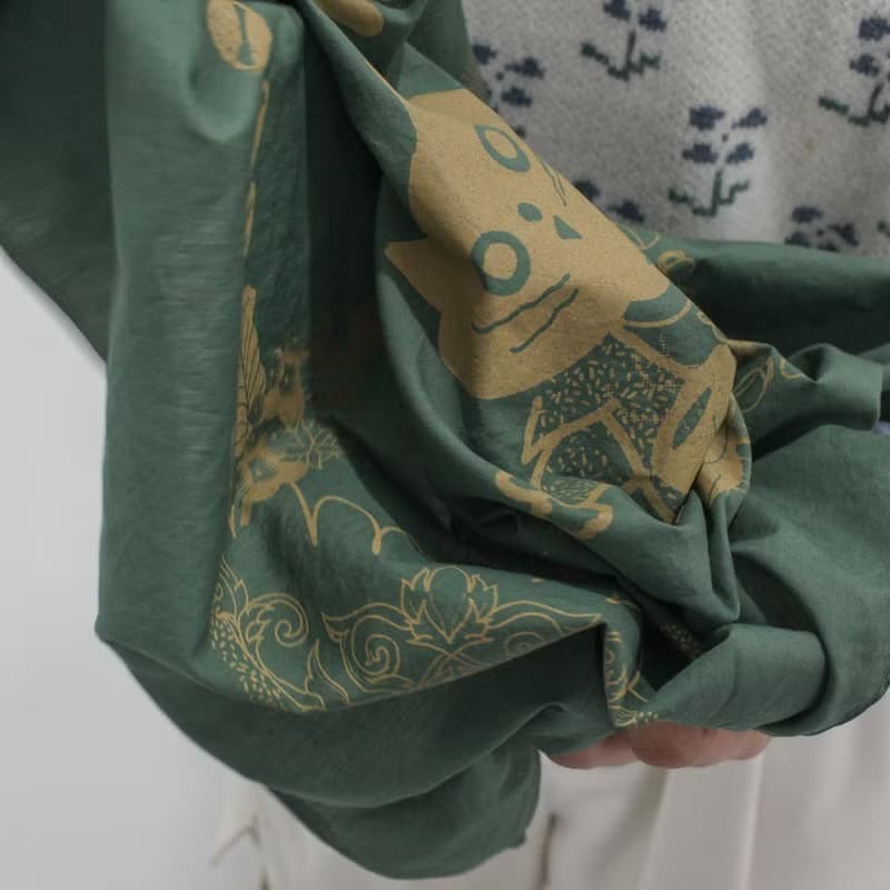 (JayeonStore Silk Screen Bandana Project) Coffee with good crema