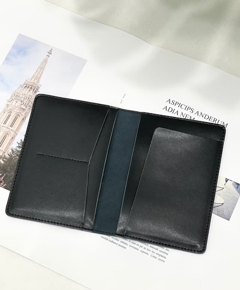 真皮護照夾 護照包 旅行 旅遊 出國 生日 畢業 交換禮物 英文燙金