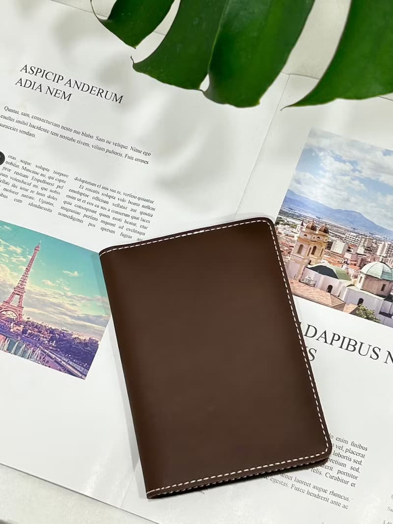真皮護照夾 護照包 旅行 旅遊 出國 生日 畢業 交換禮物 英文燙金