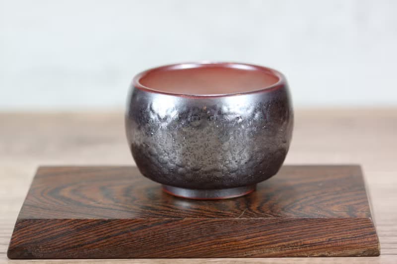 【送禮好物】天然落灰 柴燒茶碗 茶杯 名家葉敏祥手作 220ml