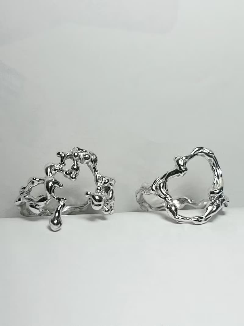 圓滿或缺憾 紋路純銀戒指