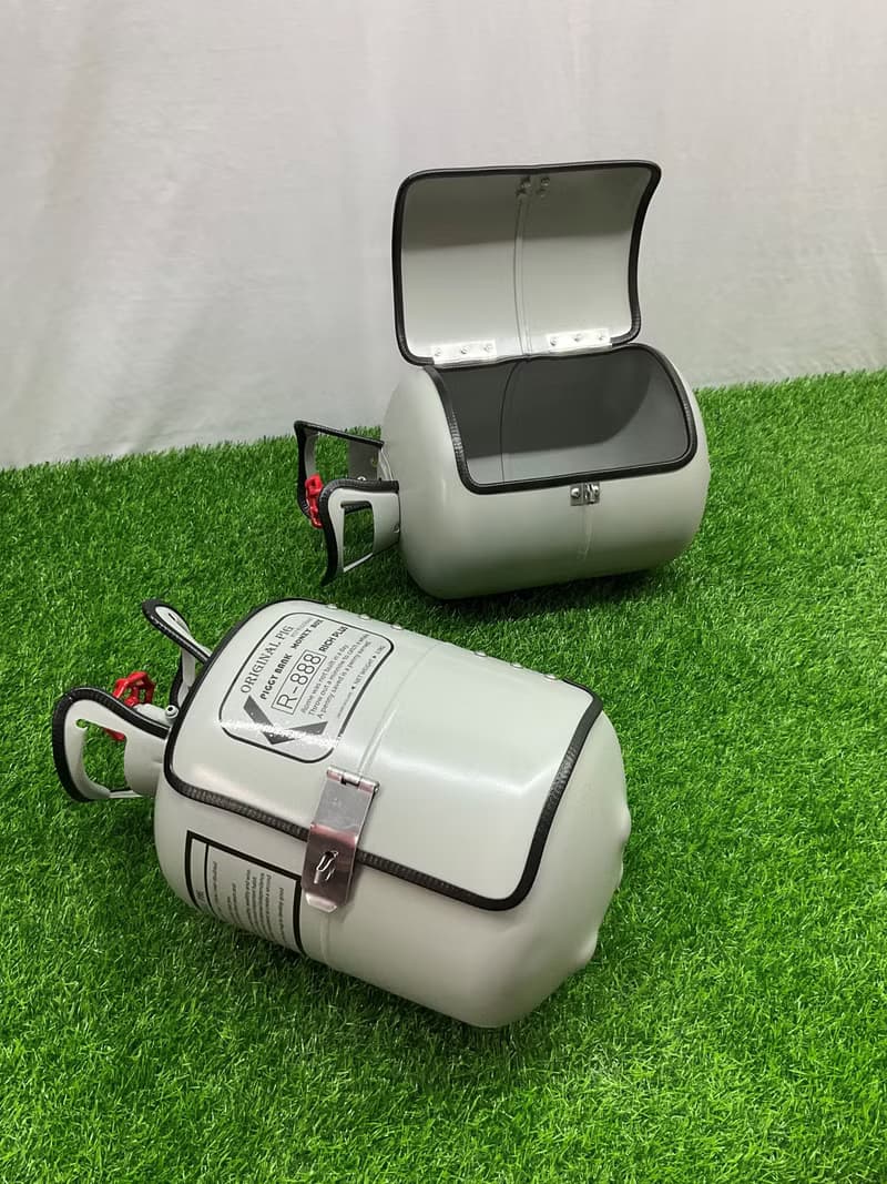 工業風冷媒桶置物箱 瓦斯桶置物箱 機車置物箱 行李箱