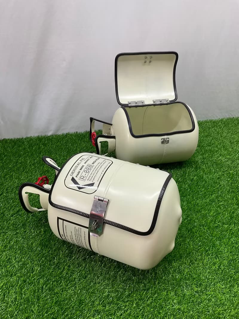 工業風冷媒桶置物箱 瓦斯桶置物箱 機車置物箱 行李箱