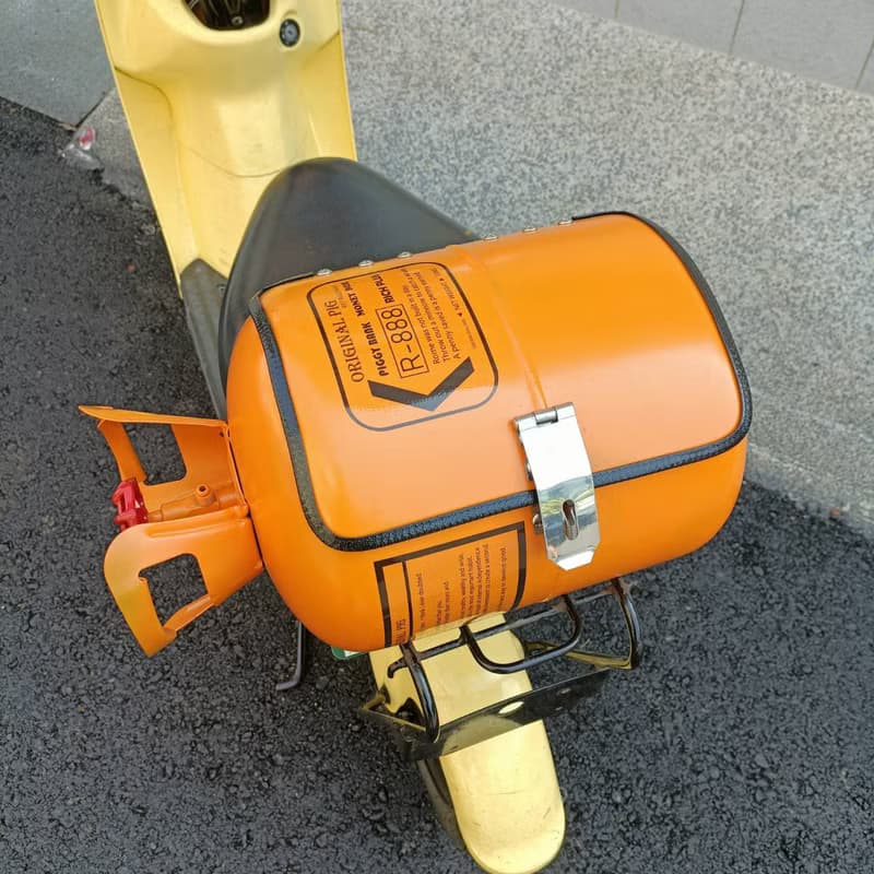 工業風冷媒桶置物箱 瓦斯桶置物箱 機車置物箱 行李箱