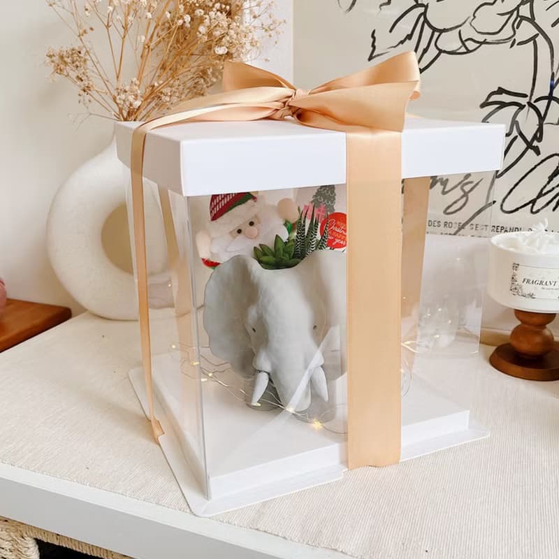 【訂製需等待】恐龍水泥盆 暴龍 三角龍 劍龍  交換禮物 聖誕禮盒