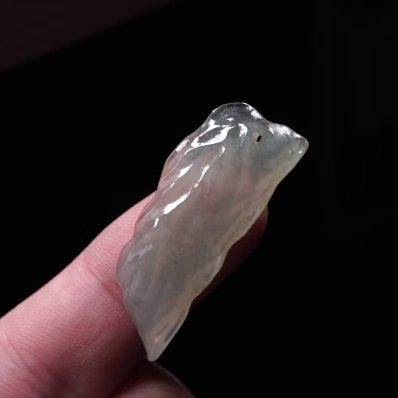 冰種翡翠隨形項鍊 | 天然緬甸玉翡翠A貨 | 送禮