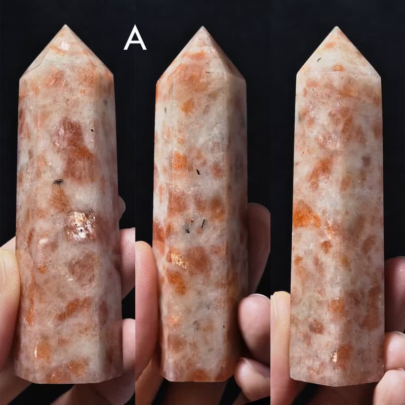 稀有阿魯沙金太陽石 豹紋 一柱擎天 中流砥柱 招財 晶柱 禮物
