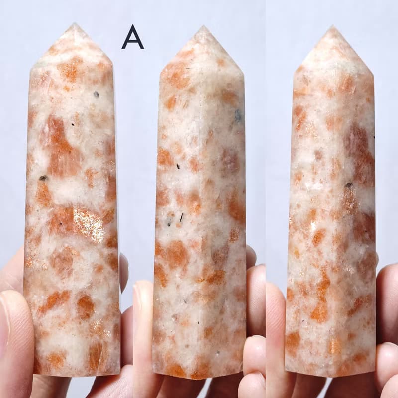 稀有阿魯沙金太陽石 豹紋 一柱擎天 中流砥柱 招財 晶柱 禮物