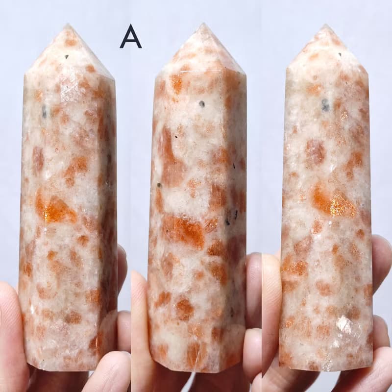 稀有阿魯沙金太陽石 豹紋 一柱擎天 中流砥柱 招財 晶柱 禮物