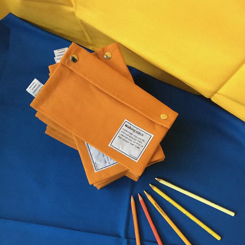 CLUTCH BAG HAWAII : MUSTARD