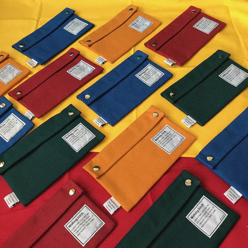 CLUTCH BAG HAWAII : MUSTARD