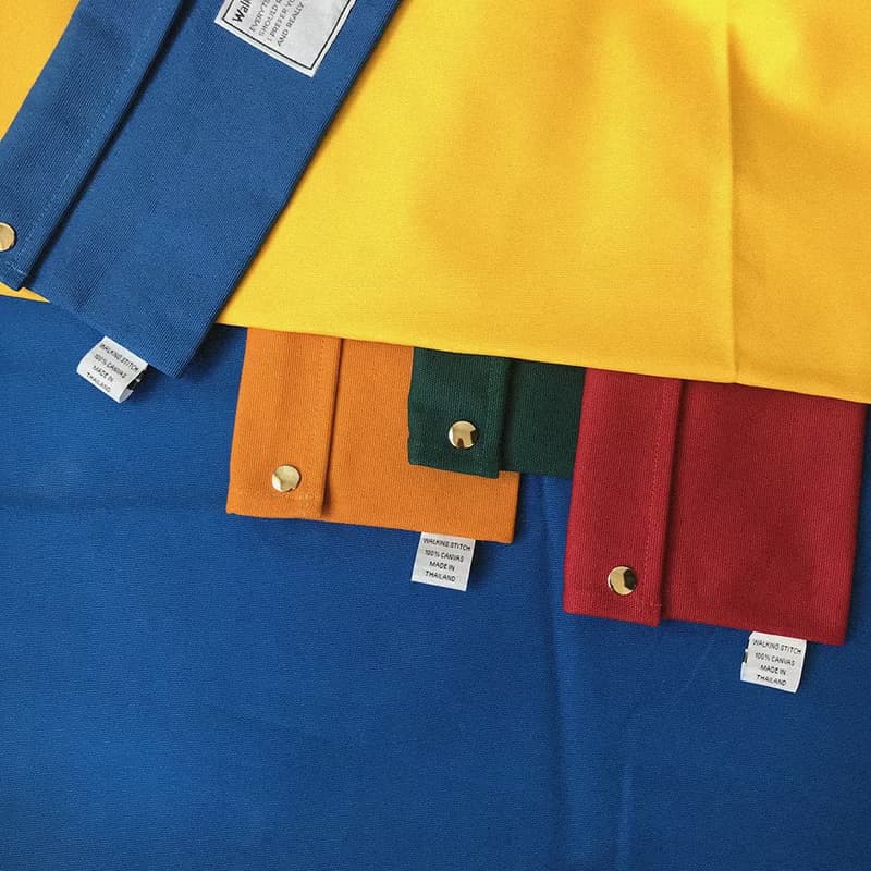 CLUTCH BAG HAWAII : MUSTARD