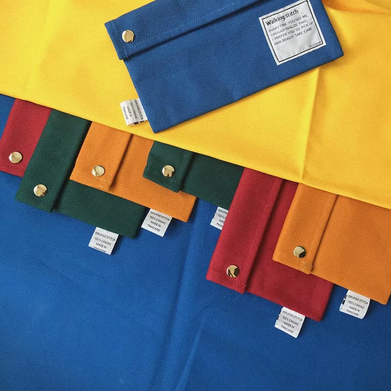 CLUTCH BAG HAWAII : MUSTARD