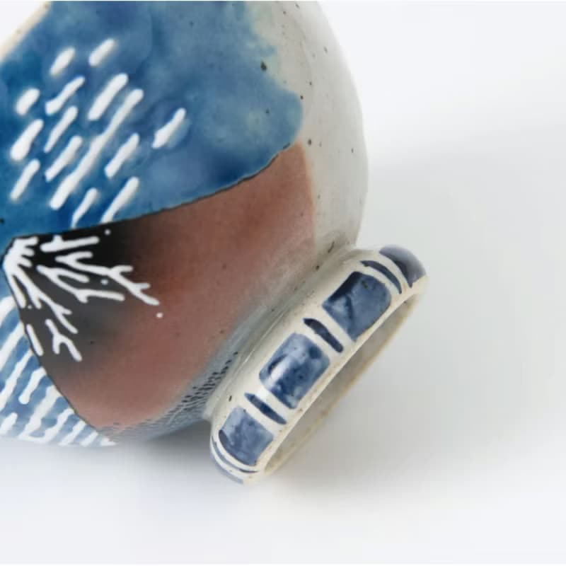 九谷燒-盃 北齋凱風快晴