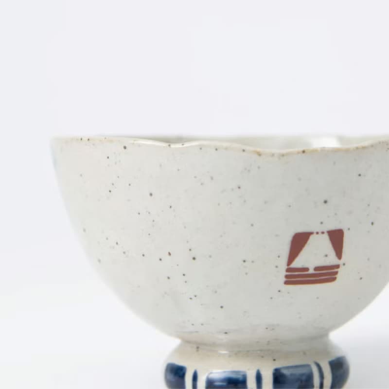 九谷燒-盃 北齋凱風快晴