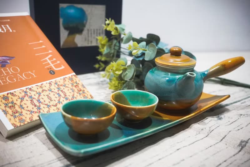 茶壺杯盤組(一壺二杯一盤)・三毛撒哈拉系列/送禮包裝/小卡代寫
