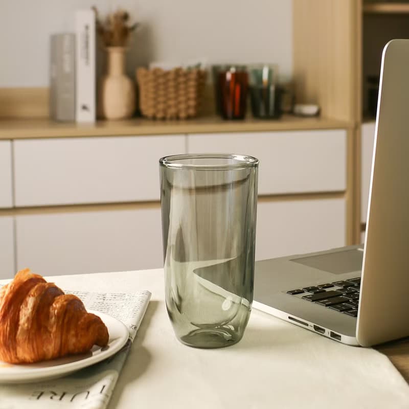 BOBA雙層玻璃杯