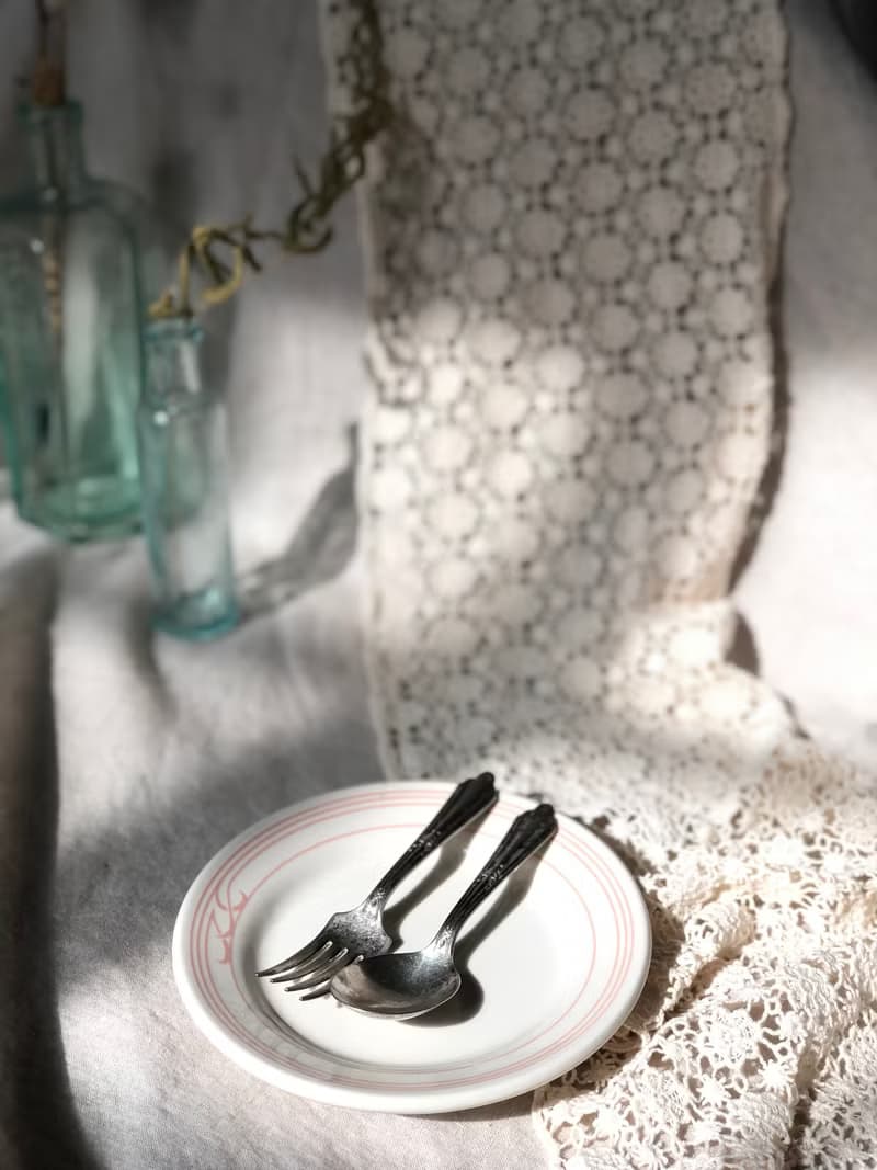 Vintage美國1934年製鍍銀兒童玩具 2件組