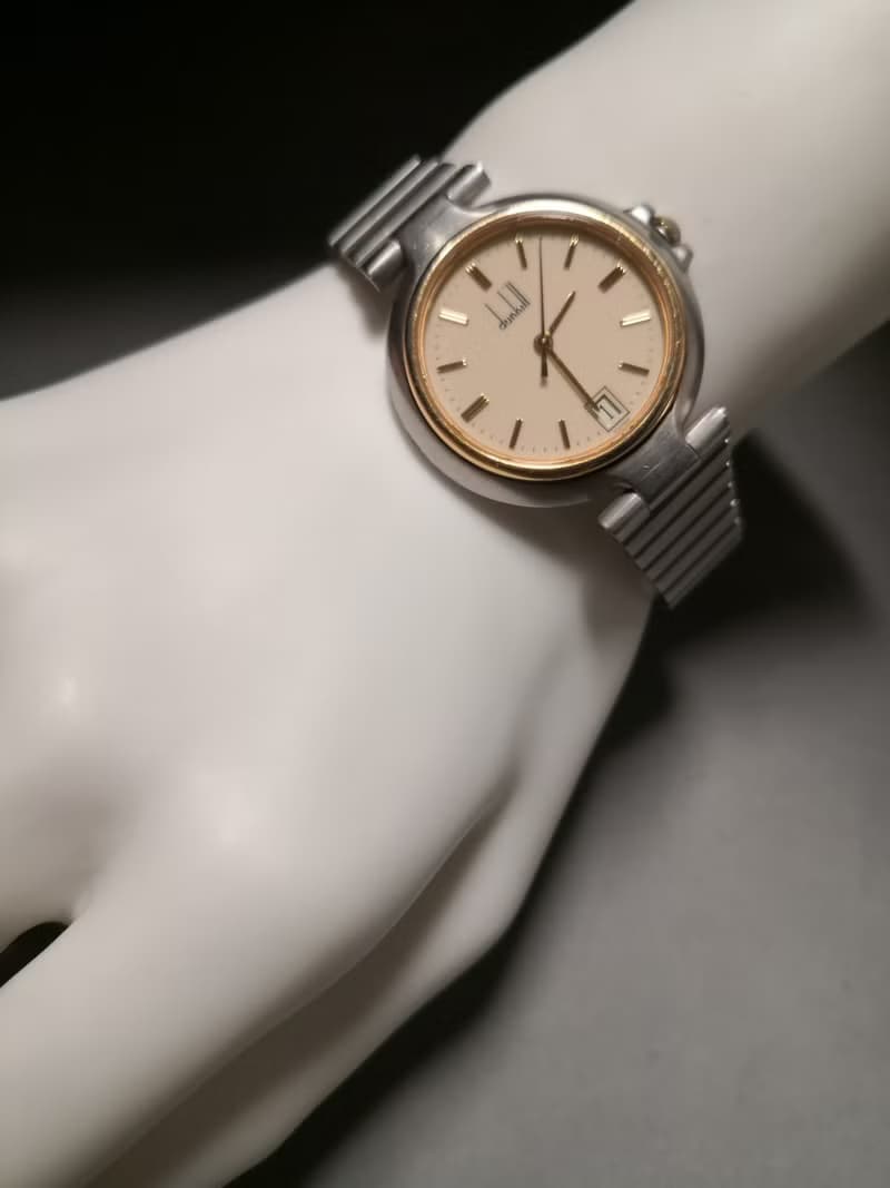 Dunhill 登喜路 1990s 石英錶/中性錶/古著
