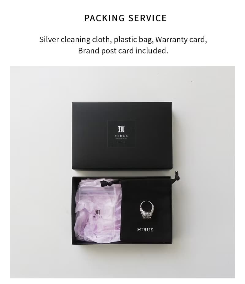 BloodLine silver ring