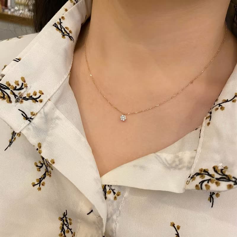 14K | 冬至的光_項鍊