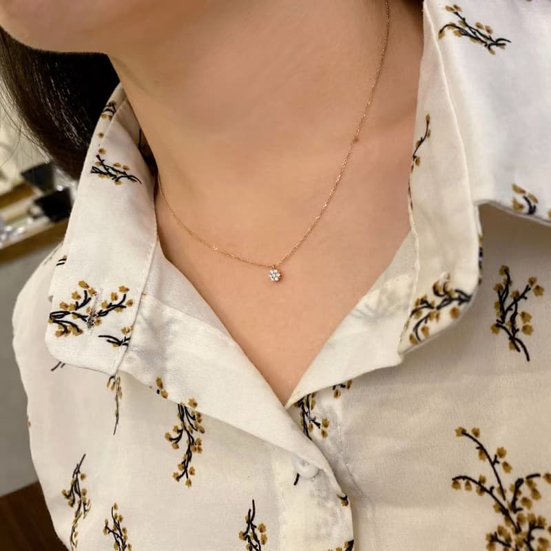 14K | 冬至的光_項鍊