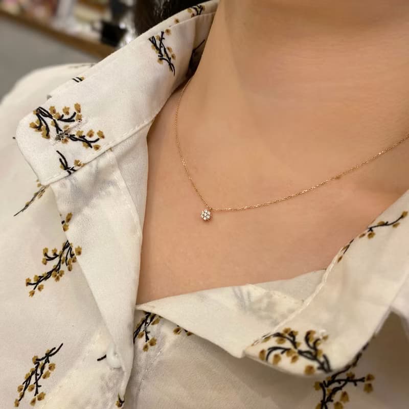 14K | 冬至的光_項鍊