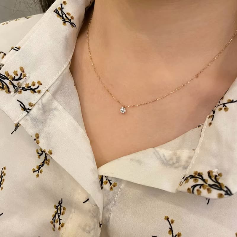 14K | 冬至的光_項鍊