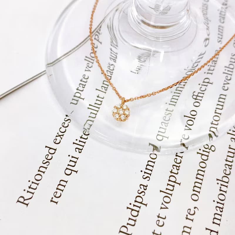 14K | 冬至的光_項鍊