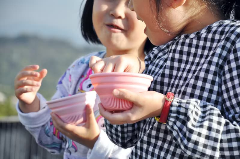 【dr.Si 矽寶巧】寶貝碗 矽膠碗 折疊碗