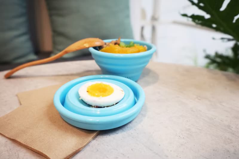 【dr.Si 矽寶巧】寶貝碗 矽膠碗 折疊碗