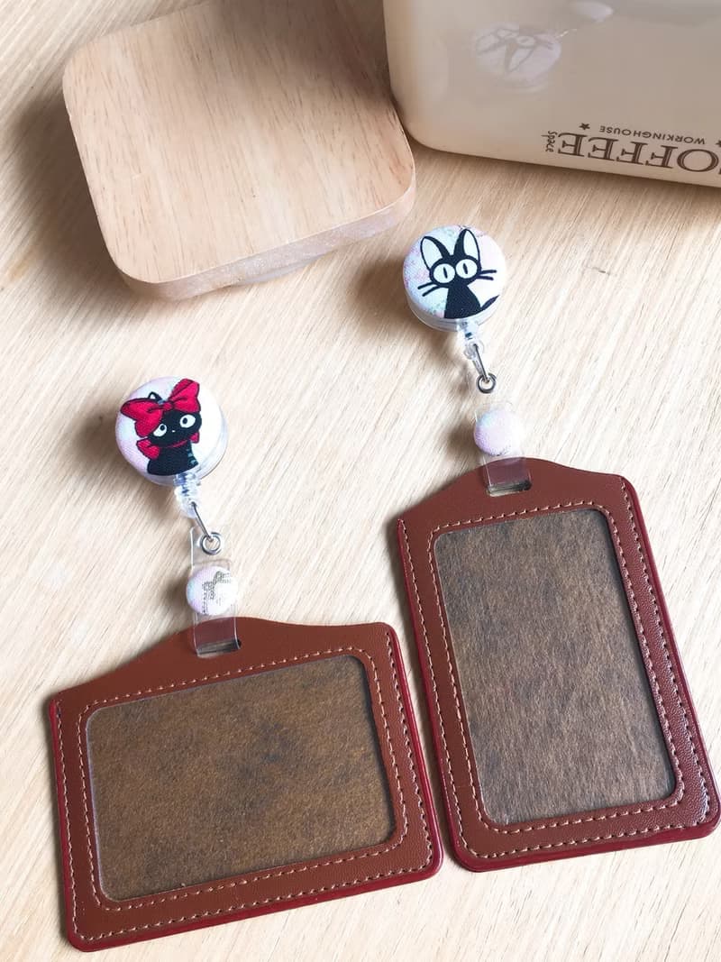 手作好禮ALL PASS kiki 貓伸縮扣環卡套證件套卡夾 票卡夾