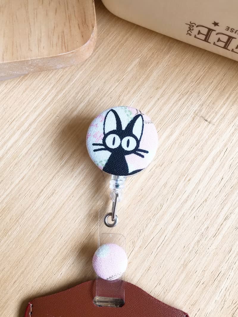 手作好禮ALL PASS kiki 貓伸縮扣環卡套證件套卡夾 票卡夾