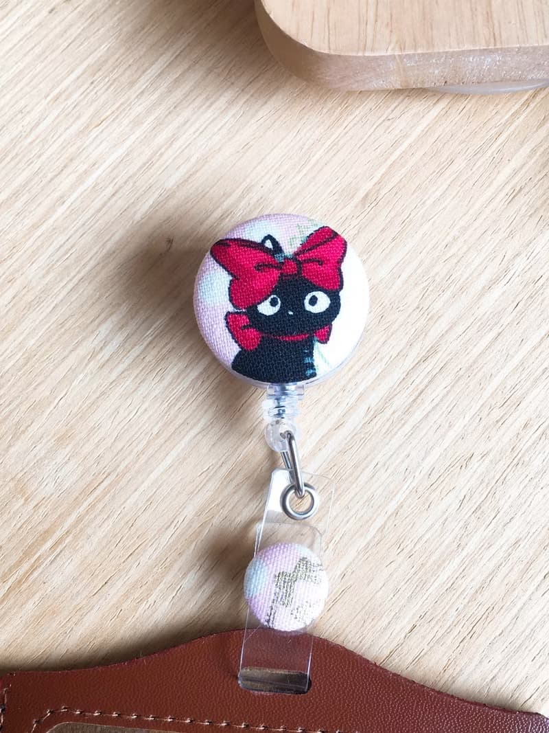 手作好禮ALL PASS kiki 貓伸縮扣環卡套證件套卡夾 票卡夾
