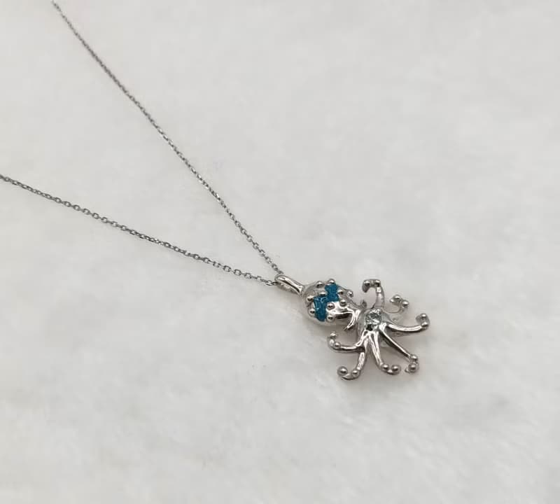 水瓶座項鍊 / 925純銀項鍊 / 純手工製作