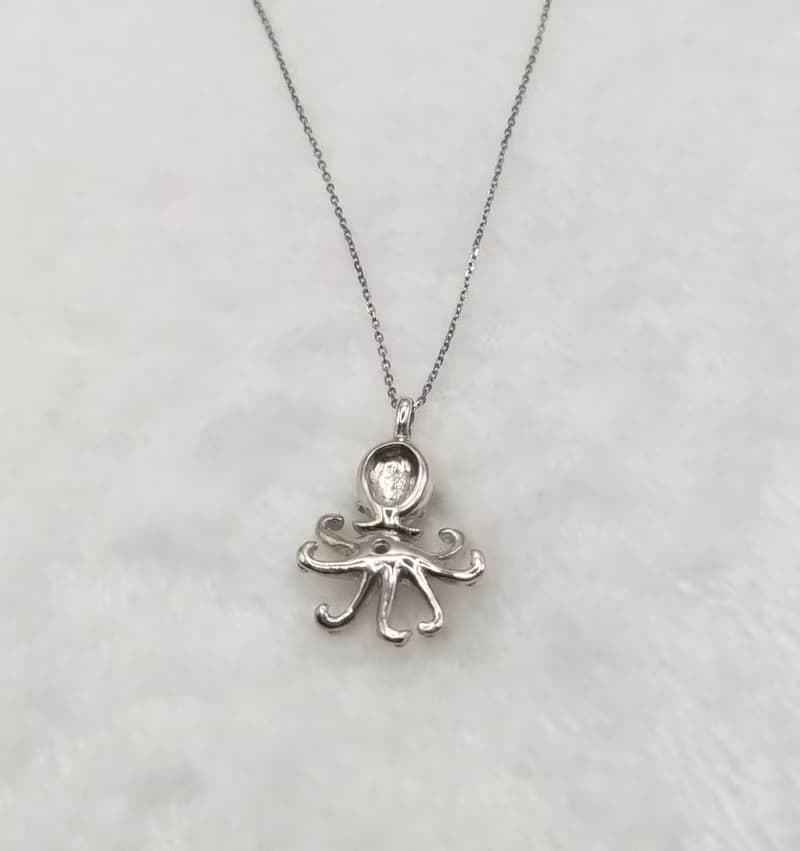 水瓶座項鍊 / 925純銀項鍊 / 純手工製作