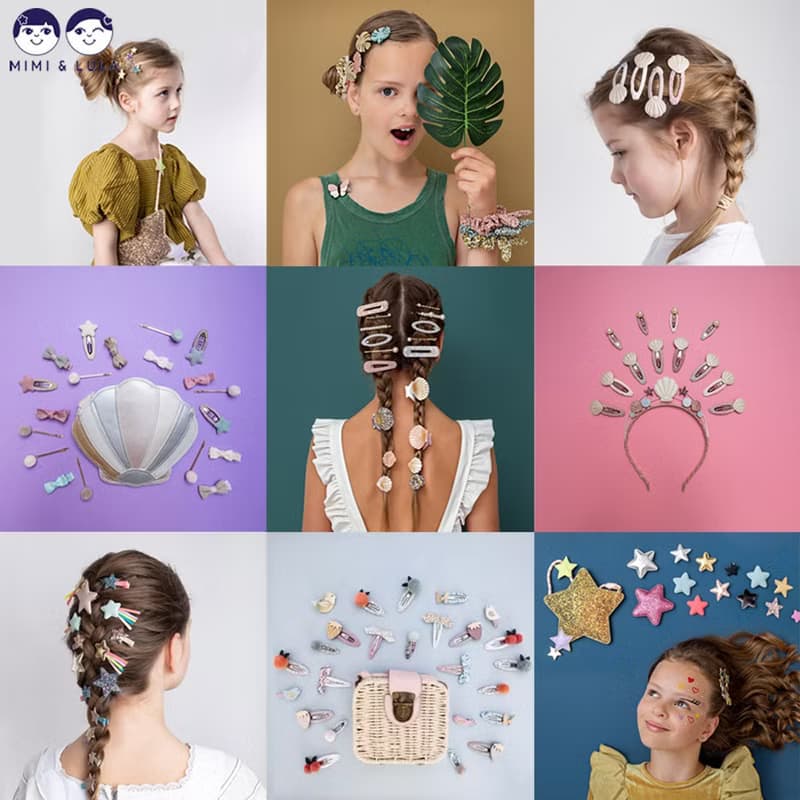 英國Mimi & Lula_AW25_俏皮小貓髮夾收納掛飾