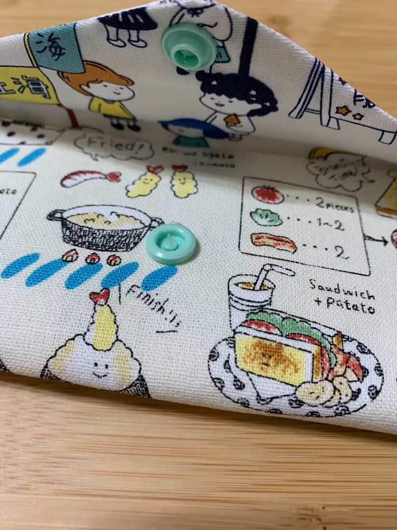 文青風環保筷袋  美食嚮宴 純淨白 手作餐具袋.交換禮物.