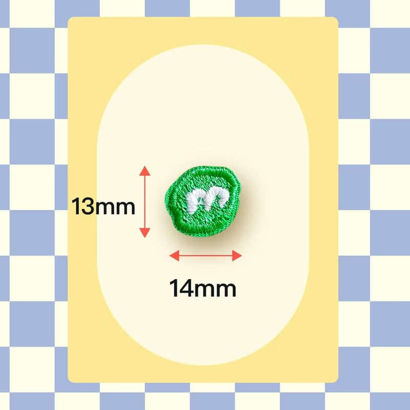 燙布貼 | mm巧克力二號