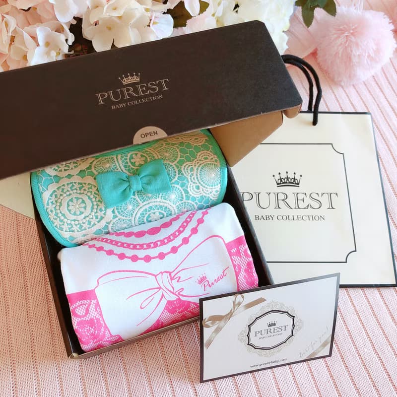 PUREST 時尚小貴婦 短袖 寶寶彌月禮盒組 嬰兒 新生兒 送禮推薦