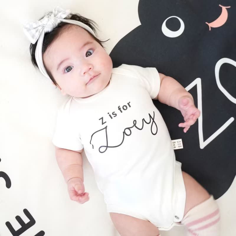 簡約姓名款 - 3件包屁衣禮盒組