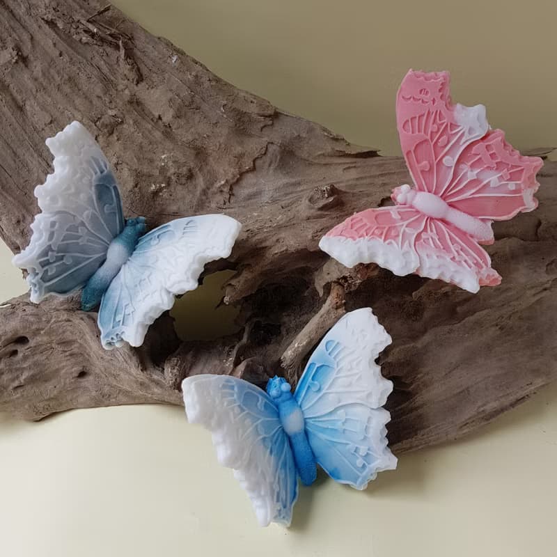 精油手工皂 - 3D 彩蝶手工皂 立體造型皂 禮贈 婚禮小物 交換禮物