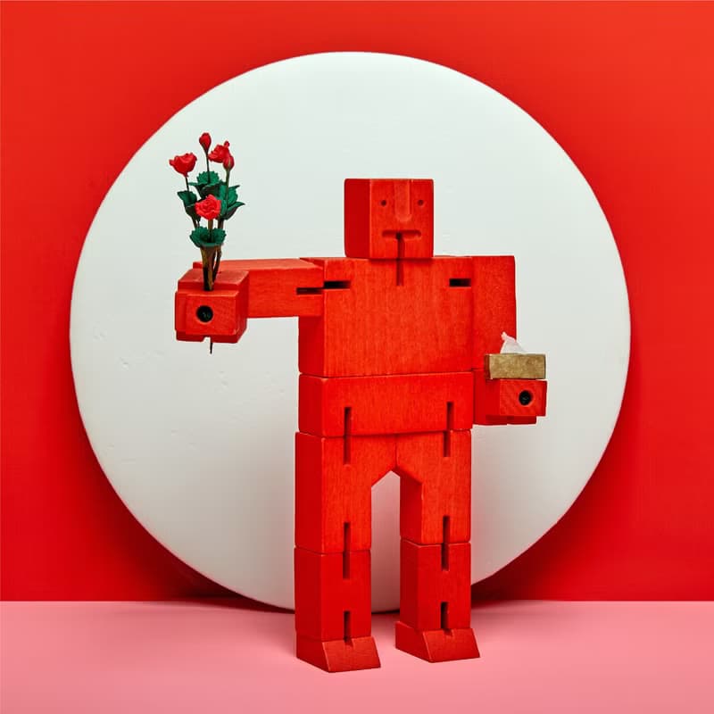 Cubebot 酷比人【經典迷你】木製變形積木機器人 益智設計玩具