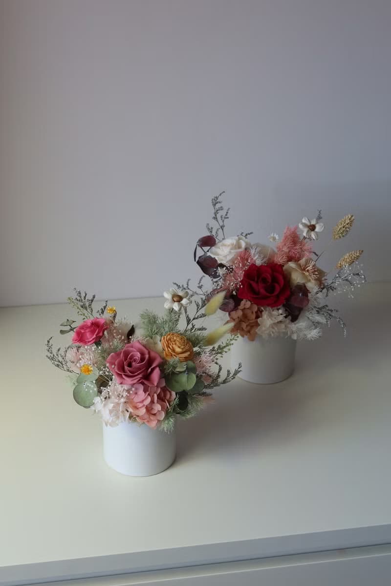 永生香氛桌花 開幕花禮 喬遷 辦公室小物