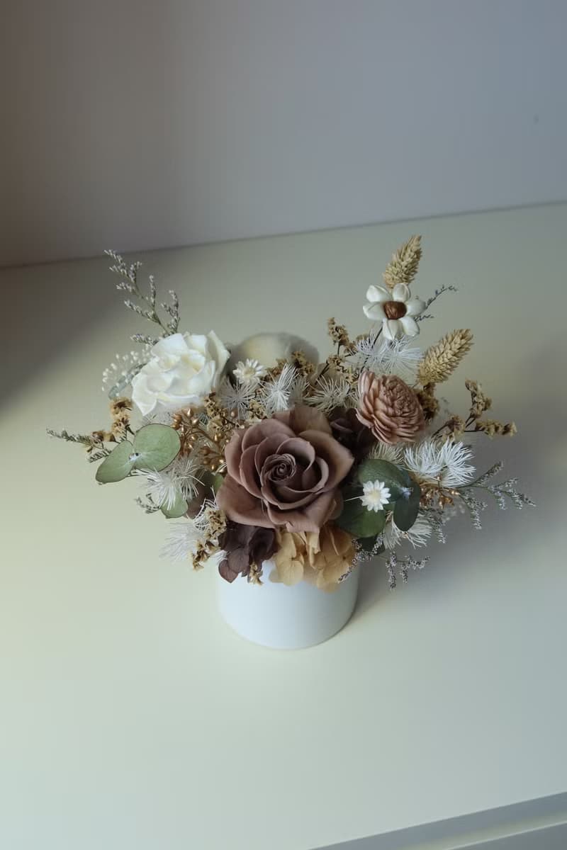 永生香氛桌花 開幕花禮 喬遷 辦公室小物