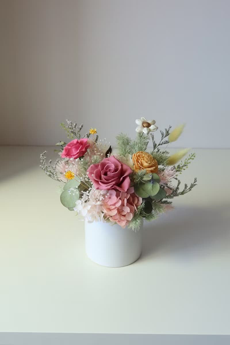 永生香氛桌花 開幕花禮 喬遷 辦公室小物